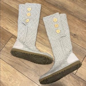 Ugg Australia Knit Button Boot